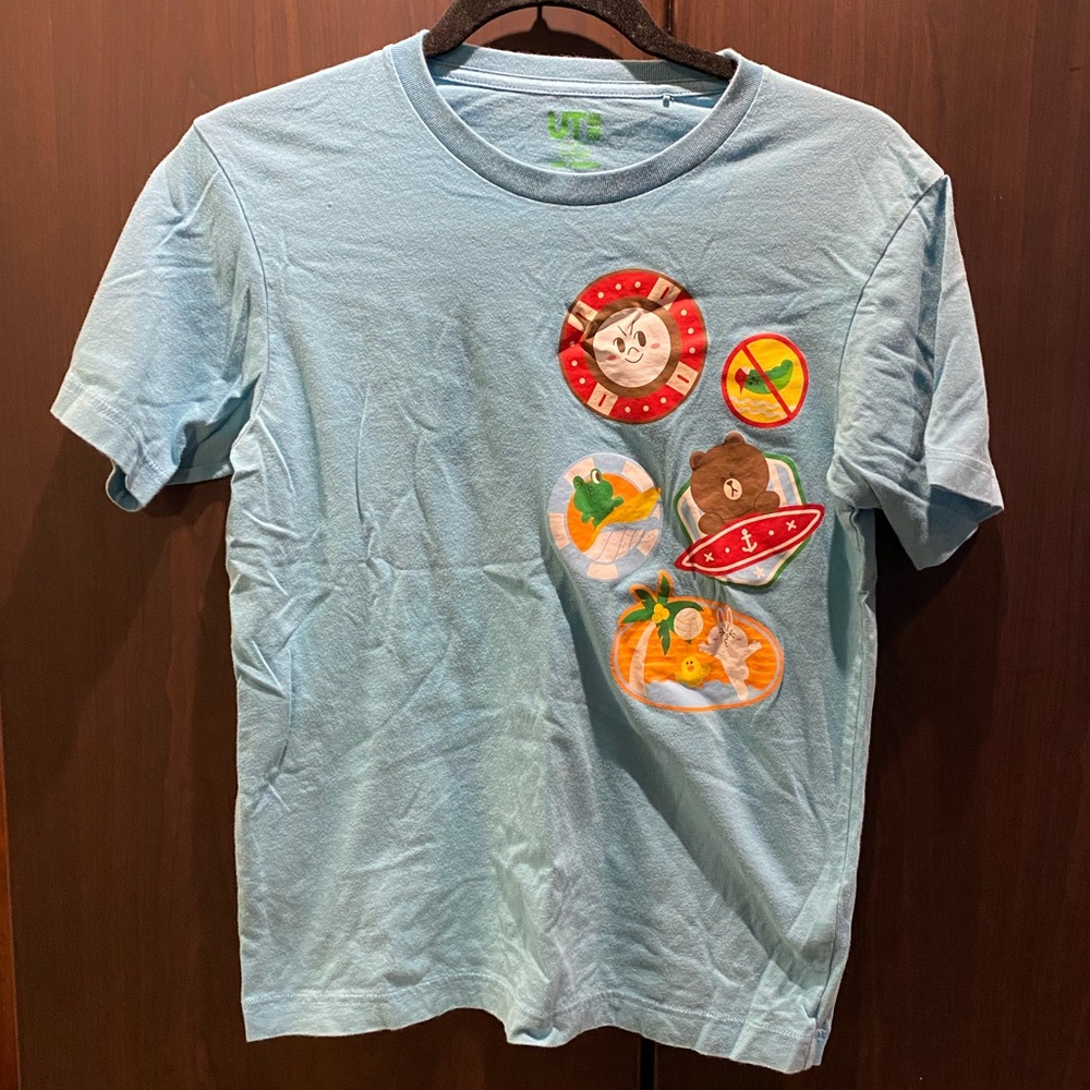 UNIQLO LINE FRIENDS SHORT-SLEEVE GRAPHIC T-SHIRT